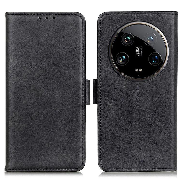 Pro Xiaomi 14 Ultra Case Magnetic Claps Leather Wallet Flip Cover