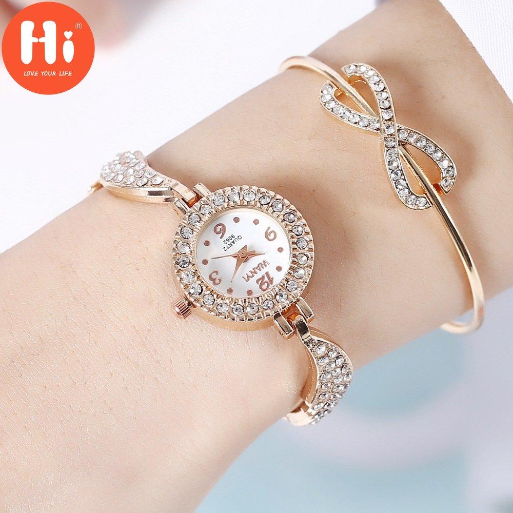 

Привет модные часы Роскошные женские кварцевые часы Водонепроницаемые женские часы Женские наручные часы