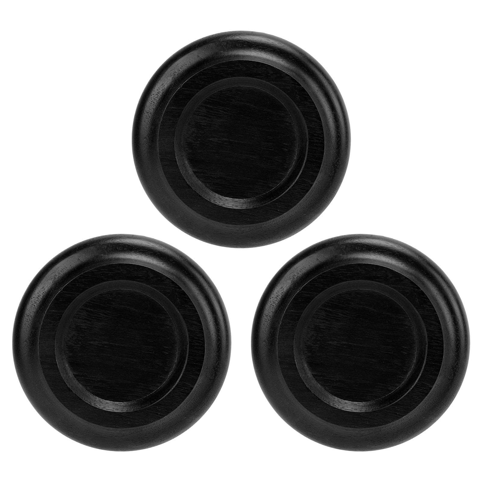 

3 шт. Накладки на коліщатка для піаніно Вертикальні Нековзкі Чашки для коліс роялів для Паркетної підлоги Бук