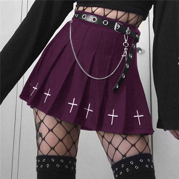 Ins Stile Donna Gonna Scozia Vintage Gonna a pieghe Vita Alta Mini-dress  Donna Short Wool Jk Gonna acquista in modo economico — spedizione gratuita,  recensioni reali con foto — Joom