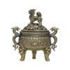 Popular Kirin Incense Burner Small Xiangyun Disk Incense Burner Household Ornament Indoor Creative Small Incense