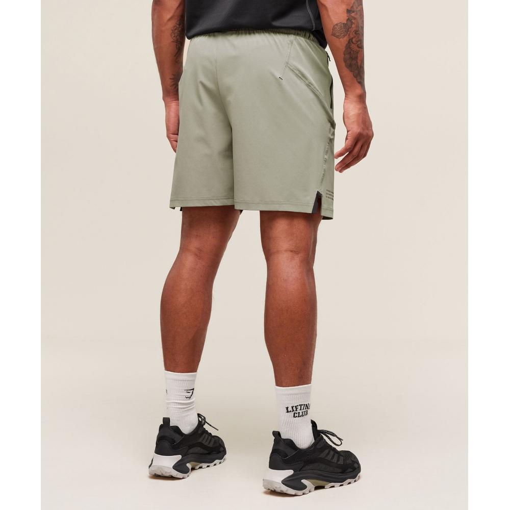 Gymshark Tactical 6  Short Chalk Green A6a8a Ech9