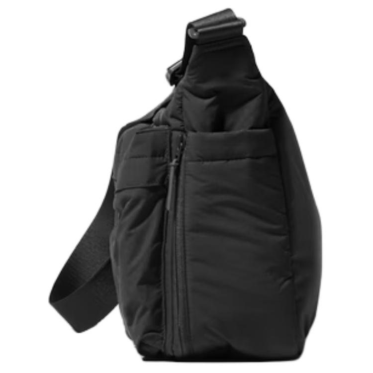 Uniqlo Fashion Casual Water-Resistant Large Capacity Nylon Shoulder Crossbody Bag Men Bags Black 47676100009
