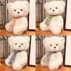 Scarf Teddy Bear Plush Toy Cartoon Stuffed Doll Bedroom Decoration Kids Gift