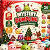 Christmas Dumpling Squishy Advent Calendar 11 Days Countdown Mystery Surprise Dumpling Anxiety Relief Slow Rising Decompression