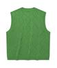 COVERNAT Argyle Scallop Knit Vest Sour Apple