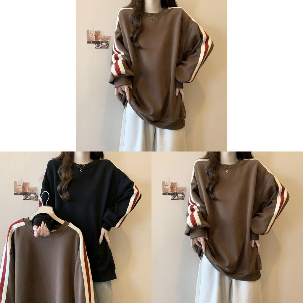 Relaxed Fit Polyester T Shirt For Women With Warm Fleece Lining For Casual Daily Wear