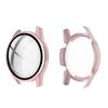 For Huawei Watch GT2 46MM Oil-injected PC Shell +9H Tempered Glass Film Integrated Protective Shell(White)