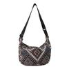 Fashionable 2023 Fall Trendy Shoulder Bag Chic Street Style Dumpling Bag In Canvas