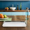 Stainless Steel Rectangular Cuisine Storage Plate Smooth Edge Polished Finish for Home Kitchen Bbq Picnic Party Cold Noodle