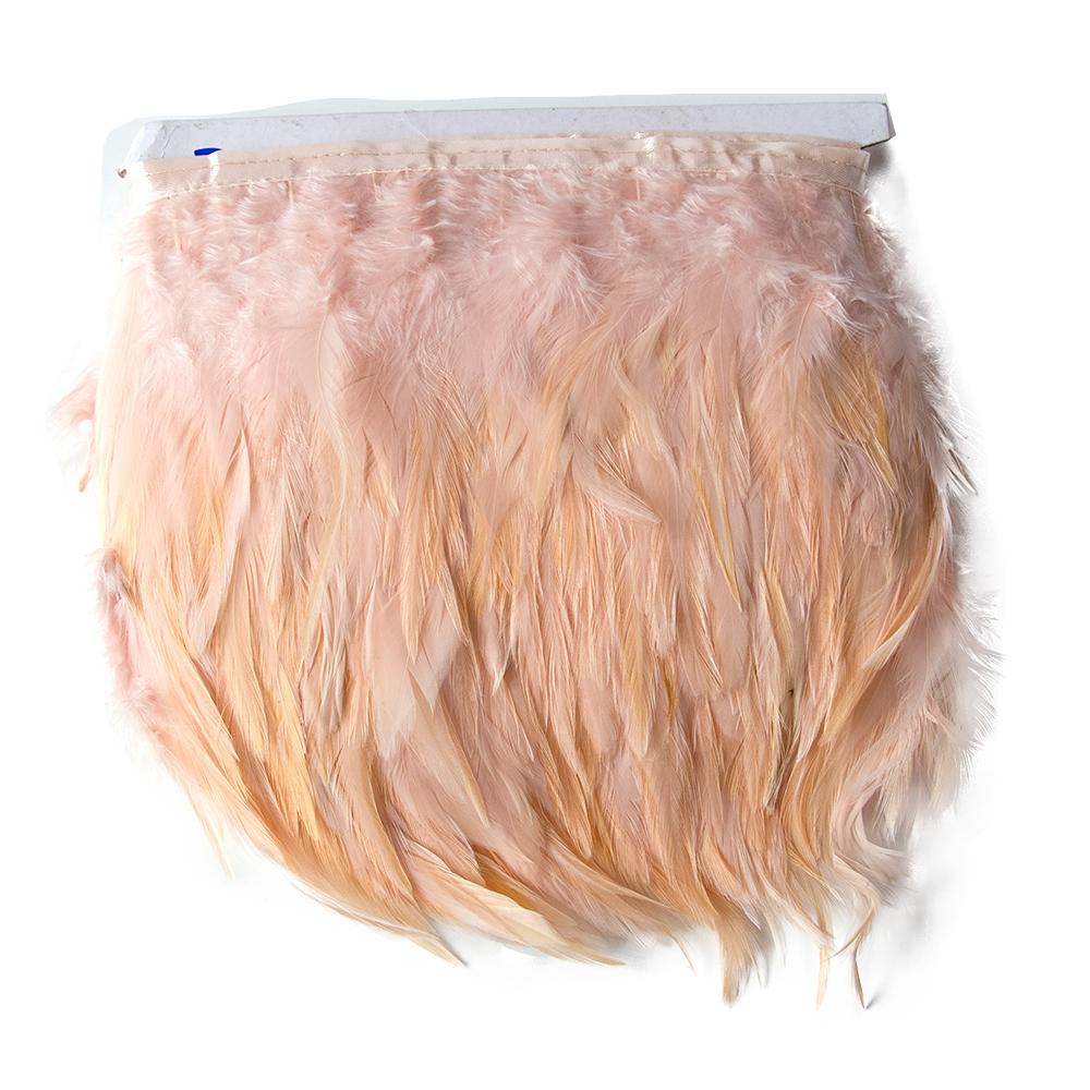 2Meter Pink Rooster Feather Trims Clothing Dress Sewing Accessory Feathers Ribbon Wedding Carnival Decoration Plumes 10-15CM