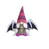 Cute Halloween Wings Doll Funny Knitted Plush Doll Crafts Faceless Doll  New Year