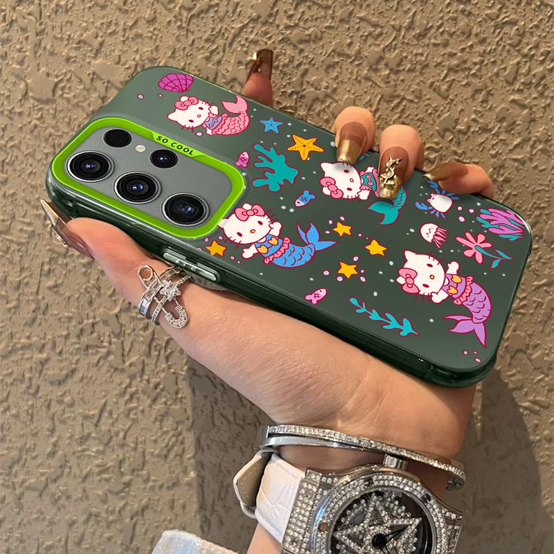 

Lovely Cinnamoroll Frosted Case for Samsung Galaxy S25 S24 S23 S22 Ultra S21 Plus S20 FE A73 A72 A71 A56 A55 A54 Acrylic Cover Galaxy A50 A50S