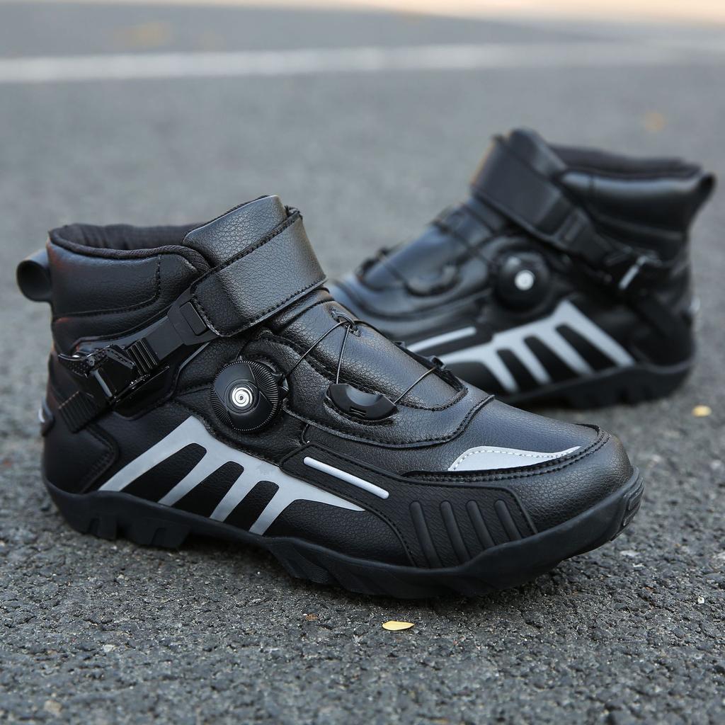 Scarpe da moto Soubu da uomo, stivali da fuoristrada per tutte le stagioni, attrezzatura da corsa corta da viaggio