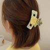 Cute Fruit Acetate Claw Clip Sweet Ponytail Shark Clip Lovely Strawberry Shark Clip  Girls
