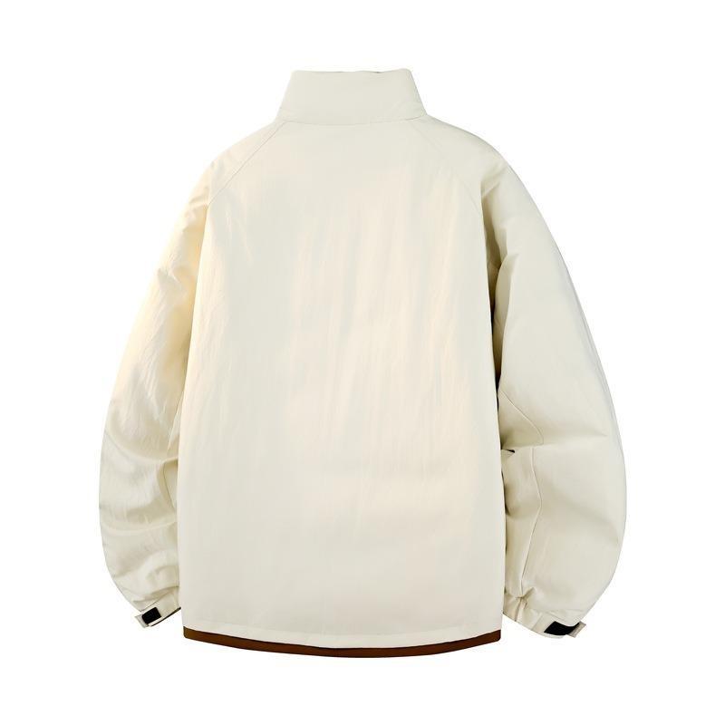 Winter Explosion Stand-up Collar Down Jacket Men's Fashion Windproof 50 White Duck Down Casual Down
