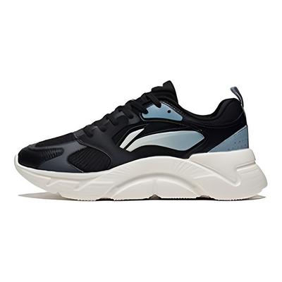 Comfortable Fabric Leather Shock Absorbing Non-Slip Wear-Resistant Breathable Lightweight Low-Top Running Shoes Men Sneaker ARSS057-4