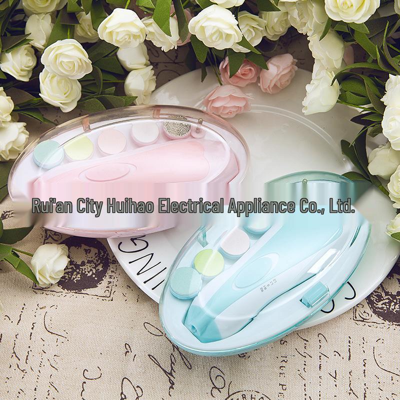 6-in-1 Multifunctional Baby Electric Nail Grinder & Trimmer, EU Certified