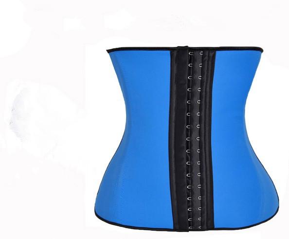 Korsett Nytt Tre rader med knappar Dragkedja Bälte Shapewear Underkläder Maggördel Midjebälte Bälte Gördelskydd