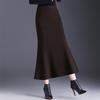 Autumn/Winter 2025 Cashmere High-Waist Mermaid Pencil Skirt
