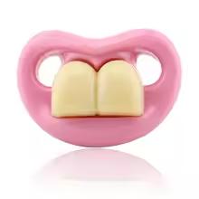 Bocca Baby Divertente Ciuccio Novità Denti Bambini Succhietto Strumento di Alimentazione Matrimonio Festa Decorazioni Oggetti di Scena Giocattoli Scherzosi