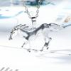 Fashion Jewelry Accessories Silver/Gold Pendant Horse Necklace Pony Necklace Necklace