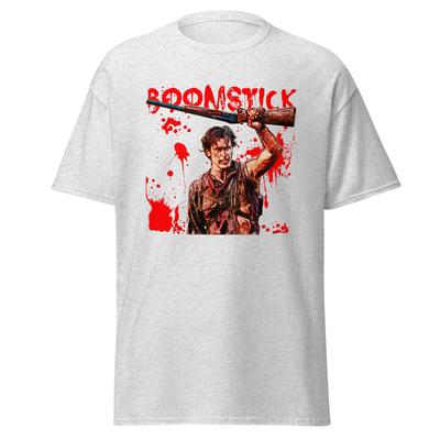 Boomstick T-Shirt Mens Womens Tees Top - Men's/Women's Horror Tee - Evil Dead 80s Horror