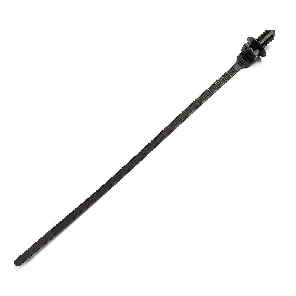 Nylon Cable Tie Cable Fastener Bundle Flexible And Strong High Quality Nylon 4.6mm Width Black Color Easy To Use