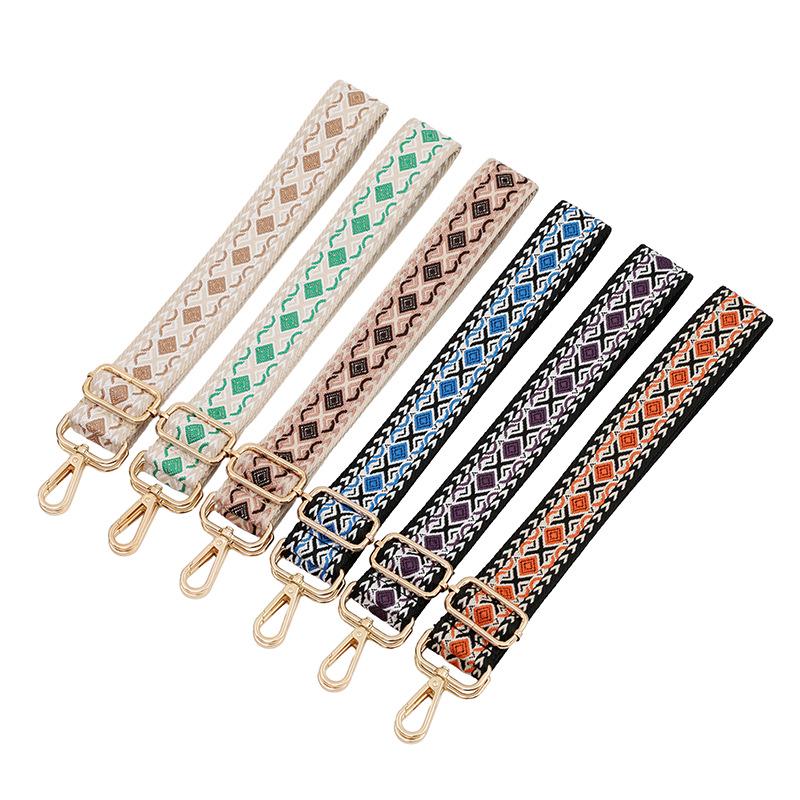 New Diamond Pattern Adjustable Crossbody Shoulder Strap for Women's Handbags