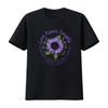 Alzheimer Awareness T Shirt for Men and Women Purple Sunflower Vintage Washed Homme Soft Comfortable Stretched Slightly
