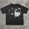 Funny Gangster Cat Shirt, Meme Cats Graphic Tee, Vintage Cat Lover Shirt
