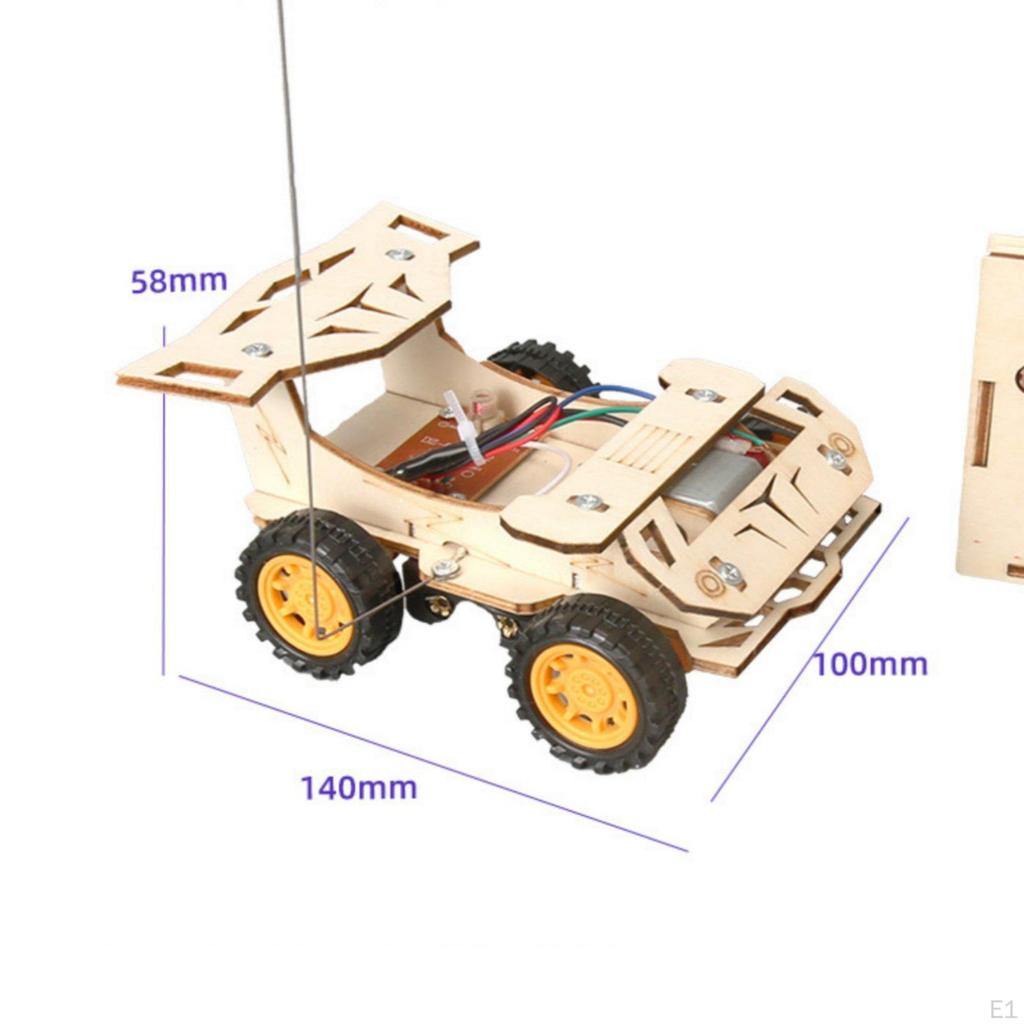 DIY Remote Control Car Kit Handson Learning Vehicle Develops ProblemSolving
