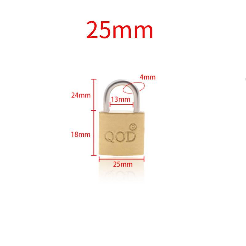 Waterproof Student Locker Padlocks 20/25/32mm Durable Anti-Rust Lock for School Gym Home Cabinet