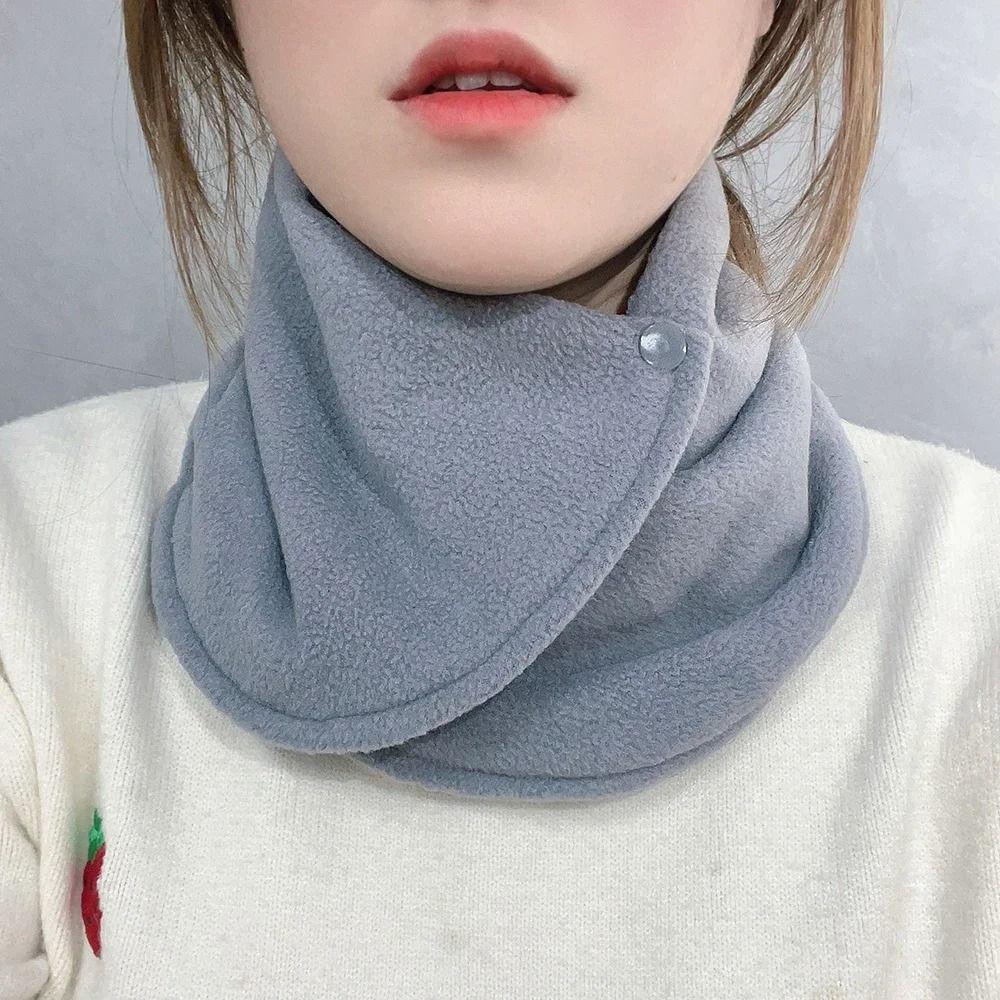 Plush Neck Sleeve Scarf Thickened Neck Cover New Neck Scarf Outdoor