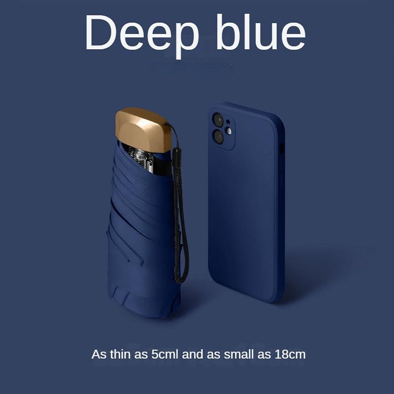 Mini Sun Umbrella, Small Pocket Umbrella, Folding Umbrella, Lightweight, Compact Pocket Umbrella
