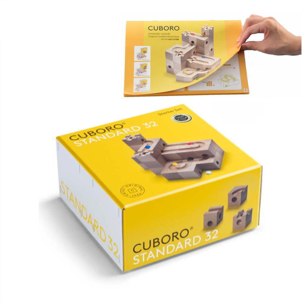 

Cuboro Standard 32 с оригинальными примерами игры [Авторизованный дилер]