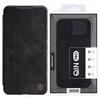 NILLKIN Qin Leather Pro Case Etui Iphone 14 Plus Osłona Na Aparat Kabura Pokrowiec Obudowa Z Klapką Czarny