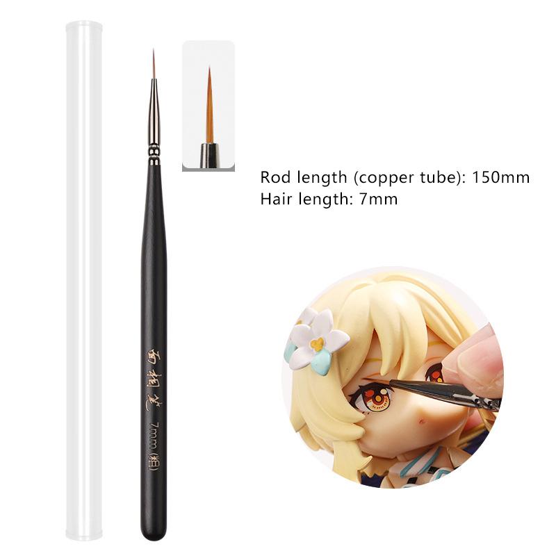 

#0 #1 Сверхтонкая модельная кисть Ручка-лайнер для моделирования хобби Раскрашивание Кисти для скрипт-лайнера Раскрашивание Кисти для скрипт-лайнера