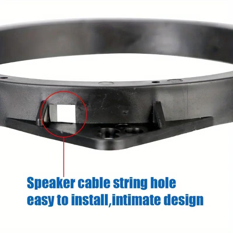 Universal Car Horn Gasket Adapter for Nissan, Toyota, BYD - 6.5 Inch High-frequency Speaker Baffle Pad Bracket