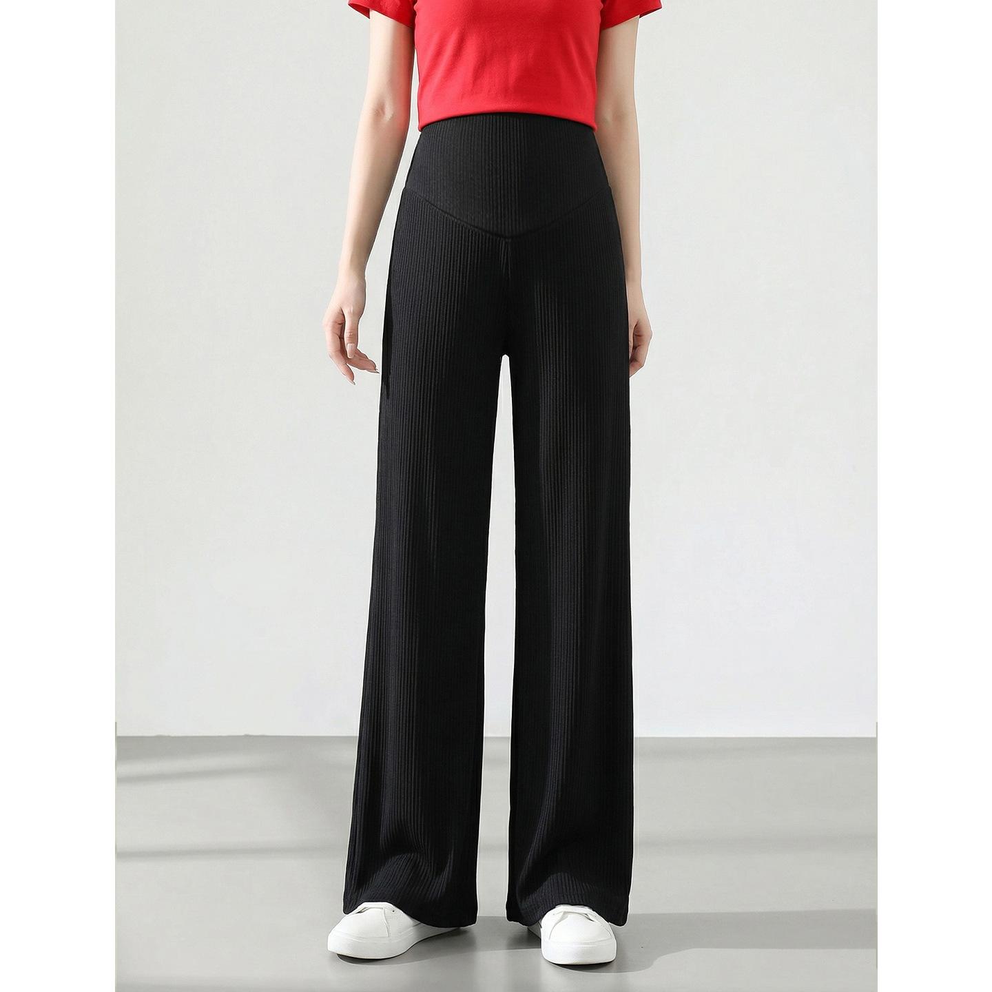 

2026 Summer Maternity Wide-Leg Pants: Thin, Loose, Belly-Support, Cool & Comfortable. XXXL 155-170 lbs