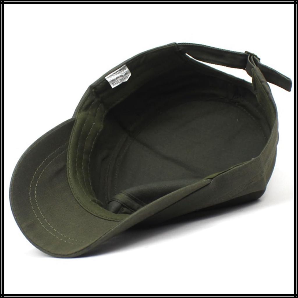 Muncă Militară CZ289 [Colț Alb] Pălărie, Șapcă, Elegantă, La Modă, Simplă, Pentru Bărbați, Pentru Femei, (Navy)