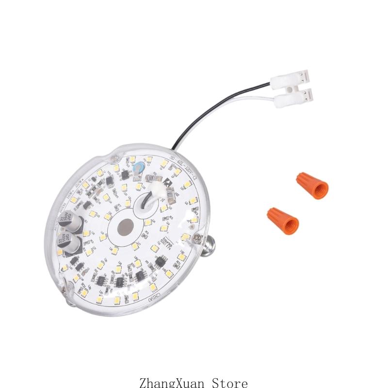 3XUF Dimmable Ceiling Flush Light Replacement Panel LED Module 18W 120V LED Retrofits Kits Circular Lamp Board Enduring