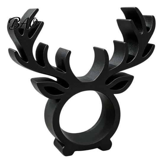 Novelty Tableware Holders 3D Printed Reindeer Napkin Ring, Decorative Holder, Elk Chocolate Holder Table Decor for Christmas Decorations, Festive
