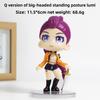 Figura de PVC de Chica Cazadora de Demonios Kpop con Diseño Coleccionable para Fans