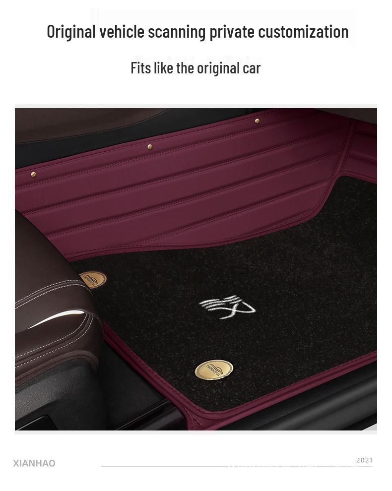 BYD Han Dedicated Waterproof, Wear-Resistant, Fully Enclosed Carpet-Style Floor Mats