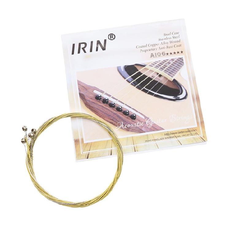 Set of 6 Guitar String Replacements Acoustic Guitar Strings Part Stainless Steel