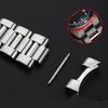 Cinturino per Orologio in Acciaio Inossidabile Massiccio di Alta Qualità per Orologi da Uomo Blancpain Serie 50 search 5000 /5054 Braccialetto a Catena 23MM