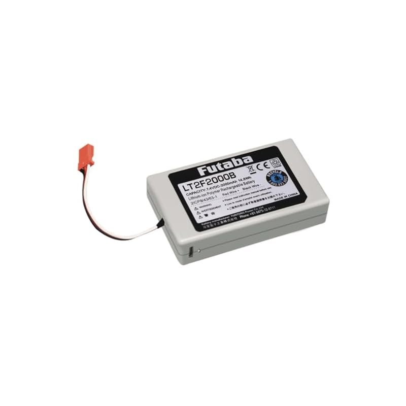 Futaba Denshi FUTABA Transmitter Li-Po Battery LT2F2000B 2-Cell 7.4V-2000mAh