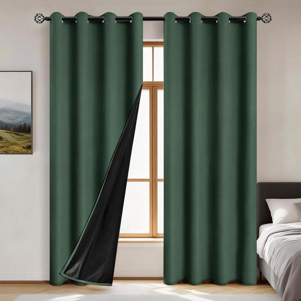 Chun Ya Fang Full Blackout Curtains - Heat Insulation & Sun Protection