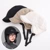 Winter Women Ski Down Hat Bomber Cap Aviator Trooper Earflap Cap Men Fleece-lined Lei Feng Hat Lamb Wool Warm Ear Protection Hat